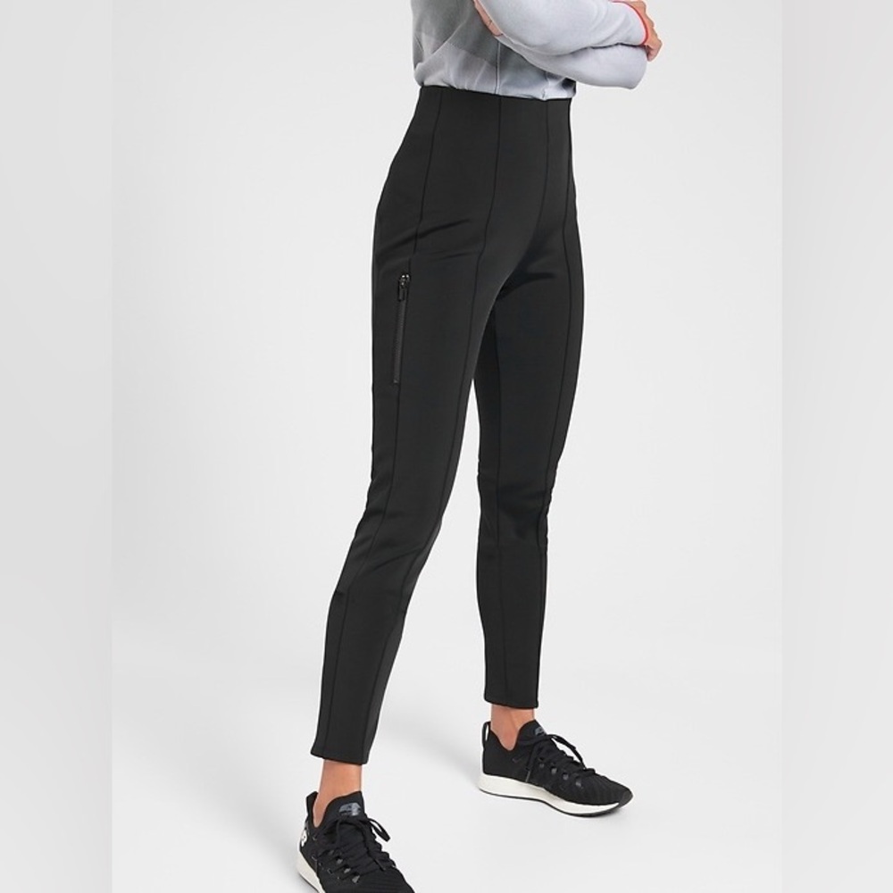 Athleta Black Glacier Snow Skinny Pant – Water Repellent, Wind Resistant, 14P